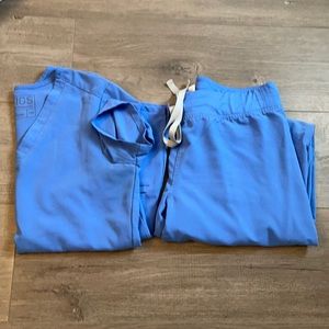Ceil Blue Figs! Livingston pants and Casma top!
